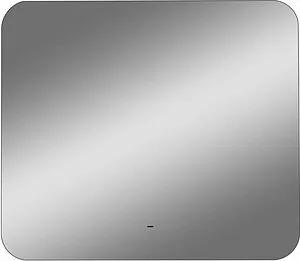 Зеркало с подсветкой Continent Burzhe Led 80x70 с бесконтактным сенсором белый ЗЛП321, 1
