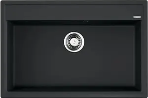 Мойка кухонная Omoikiri Daisen 77-BL черный 4993630 Мойка кухонная Omoikiri Daisen 77-BL черный 4993630, 1