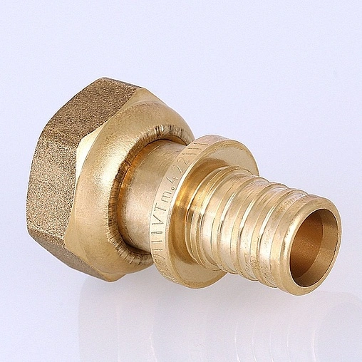 Муфта аксиальная с накидной гайкой 16мм x ½&quot;нг Valtec VTm.422.G.001604