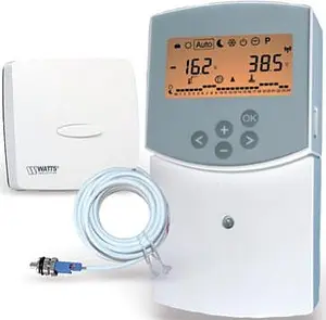 Погодозависимый контроллер для смесительных узлов 230В WATTS CC-HС Climatic Control-HС 10021172, 1
