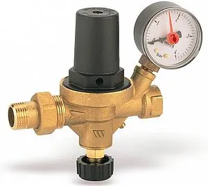 Клапан подпиточный с манометром ½" WATTS ALIMAT ALM 10025851 Клапан подпиточный с манометром ½" WATTS ALIMAT ALM 10025851, 1