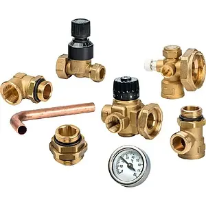 Узел насосно-смесительный без насоса Stout SDG-0120-002000, 2