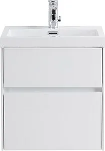 Тумба-умывальник подвесная BelBagno PIETRA MINI 50 Bianco Lucido PIETRA MINI-500AS-2C-SO-BL+BB-500-PM-LVB Тумба-умывальник подвесная BelBagno PIETRA MINI 50 Bianco Lucido PIETRA MINI-500AS-2C-SO-BL+BB-500-PM-LVB, 1