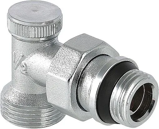 Вентиль запорный угловой ¾"ек x ½"н Valtec VT.019.NER.04