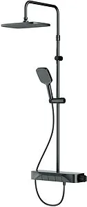 Душевая система с термостатом для душа Am.Pm Func чёрный матовый F078F222 Душевая система с термостатом для душа Am.Pm Func чёрный матовый F078F222, 1
