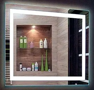 Зеркало с подсветкой Continent Rimini Led 120 ЗЛП141 Зеркало с подсветкой Continent Rimini Led 120 ЗЛП141, 2