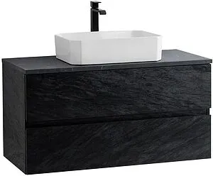 Тумба-умывальник подвесная Cezares Molveno 46 100 Nero MOLVENO 46-100-2C-SO-NR+ Тумба-умывальник подвесная Cezares Molveno 46 100 Nero MOLVENO 46-100-2C-SO-NR+, 5