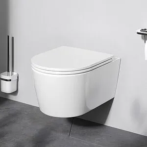Унитаз подвесной безободковый Am.Pm Func FlashClean белый C8F1700SC Унитаз подвесной безободковый Am.Pm Func FlashClean белый C8F1700SC, 3