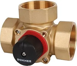 Трехходовой смесительный клапан 2&quot; Kvs 40.0 Rommer RVM-0003-040050, 1