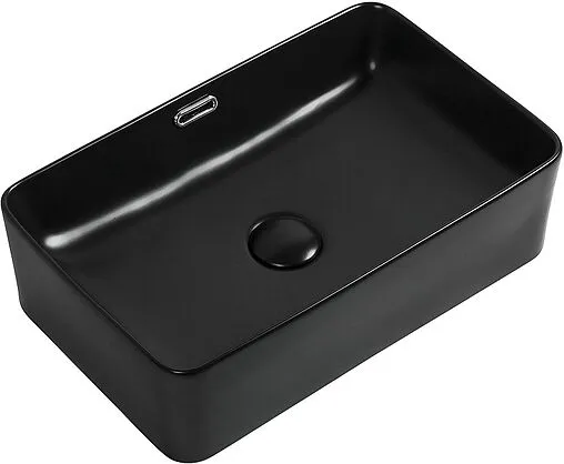 Раковина Aquanet Perfect 48 чёрный матовый PERFECT-2-MB