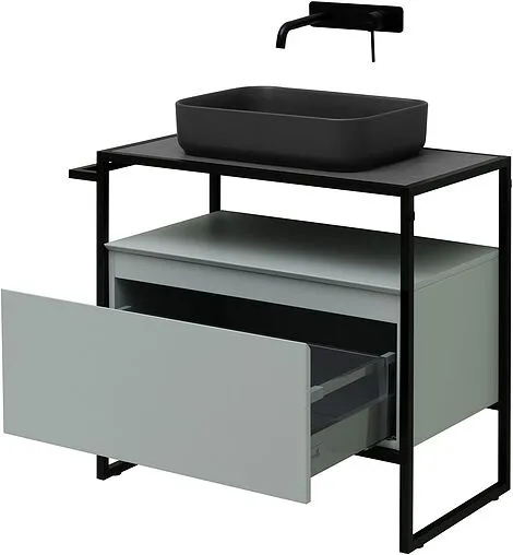 Тумба-умывальник напольная Allen Brau Priority 80 папирус 1.31002.PWM+