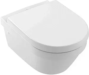 Унитаз подвесной безободковый Villeroy&Boch Architectura белый 4694HR01, 1