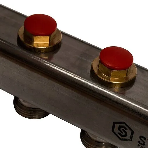 Группа коллекторная без расходомеров 4 отвода 1"в/в x ¾"ек Stout SMS 0912 000004