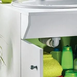 Сверхкомпактный сифон для раковины Wirquin SENZO белый 30719168 Сверхкомпактный сифон для раковины Wirquin SENZO белый 30719168, 4