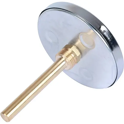 Термометр биметаллический Stout 100мм 120°С гильза 100мм ½&quot; SIM-0001-101015