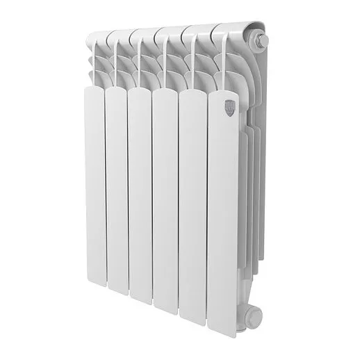 Радиатор алюминиевый 6 секций Royal Thermo Revolution A 500 Bianco Traffico RTRA350006