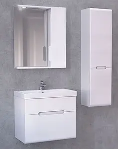 Тумба-умывальник подвесная Jorno Moduo Slim 60 белый Mod.01.60/P/W+S-UM-MOD6OSL/1 Тумба-умывальник подвесная Jorno Moduo Slim 60 белый Mod.01.60/P/W+S-UM-MOD6OSL/1, 4