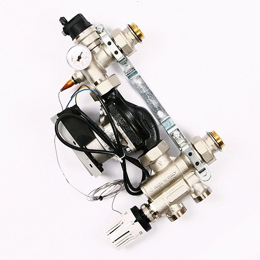 Узел насосно-смесительный с насосом Wilo Yonos PARA RS25/6 Uni-fitt Solomix 471E1200