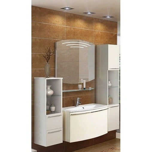 Тумба-умывальник подвесная Aquaton Севилья 95 белый жемчуг 1A1264K0SEG30