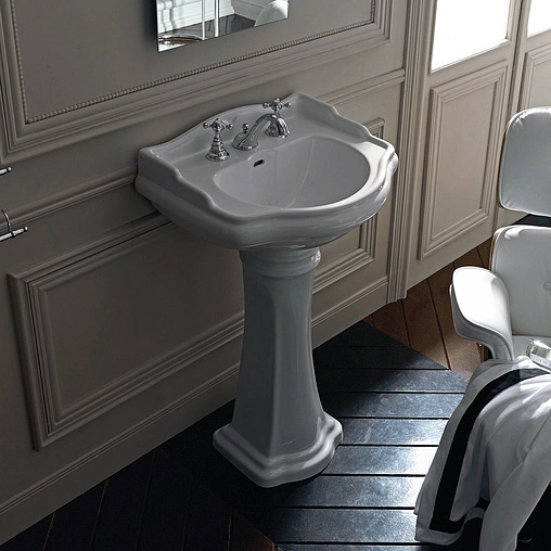 Раковина Kerasan Retro 73 белый 104701*1