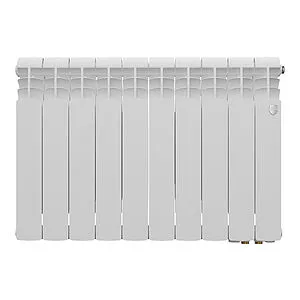 Радиатор биметаллический 10 секций нижнее правое подключение Royal Thermo Vittoria Super 500 2.0 VDR80 Bianco Traffico RTVSVDR250010 Радиатор биметаллический 10 секций нижнее правое подключение Royal Thermo Vittoria Super 500 2.0 VDR80 Bianco Traffico RTVSVDR250010, 2