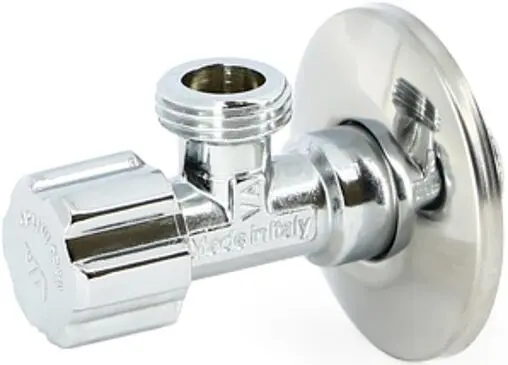 Вентиль регулирующий угловой ½"н x ½"н хром Uni-fitt 185A2000