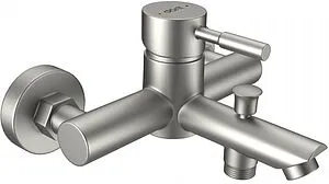 Смеситель для ванны Dorff Logic NEW нержавеющая сталь D0103030SS Смеситель для ванны Dorff Logic NEW нержавеющая сталь D0103030SS, 4