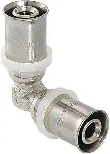 Уголок пресс соединительный 26мм Valtec VTm.251.N.002626 Уголок пресс соединительный 26мм Valtec VTm.251.N.002626, 1