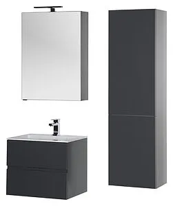 Шкаф-зеркало Aquanet Алвита 70 антрацит 183990, 4