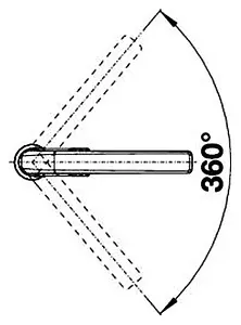 Смеситель для кухни Blanco Avona жасмин 521271 Смеситель для кухни Blanco Avona жасмин 521271, 3