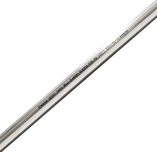 Труба из нержавеющей стали WAAG Heavy Inox 35 x 1.5 мм глянцевая штанга 4м WG.900.304.3515S Труба из нержавеющей стали WAAG Heavy Inox 35 x 1.5 мм глянцевая штанга 4м WG.900.304.3515S