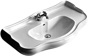 Раковина Kerasan Retro 100 белый 105001*1 Раковина Kerasan Retro 100 белый 105001*1, 1