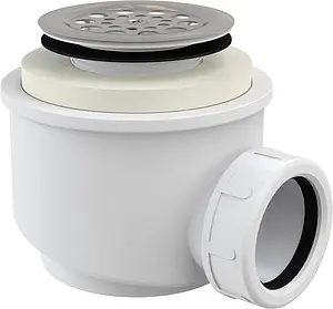 Сифон для душевого поддона AlcaPlast хром A46-50, 1