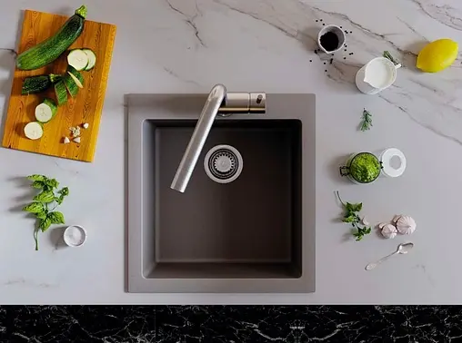 Мойка кухонная Omoikiri Bosen 47-GR leningrad grey 4993594