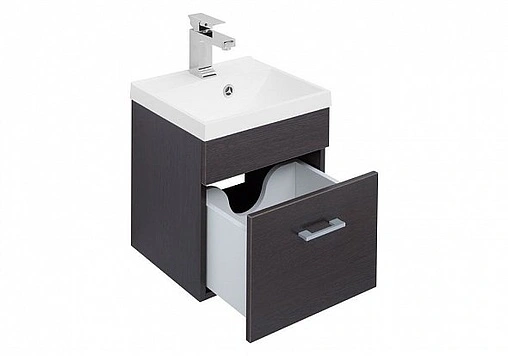 Тумба под умывальник подвесная Aquanet Нота 40 венге 00159089