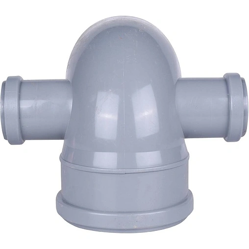 Отвод с выходами на 50 правый+левый внутренний D=110x50x50мм Угол 87° Sinikon 556003.R