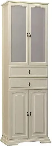 Шкаф-пенал напольный двухстворчатый Opadiris Риспекто 60 слоновая кость 00-00005842