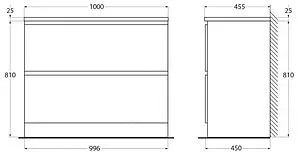Тумба под умывальник напольная BelBagno ALBANO 100 Bianco Lucido ALBANO-1000-2C-PIA-BL Тумба под умывальник напольная BelBagno ALBANO 100 Bianco Lucido ALBANO-1000-2C-PIA-BL, 2