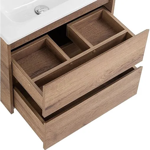 Тумба под умывальник подвесная BelBagno KRAFT 50 Rovere Tabacco KRAFT-500-2C-SO-RT