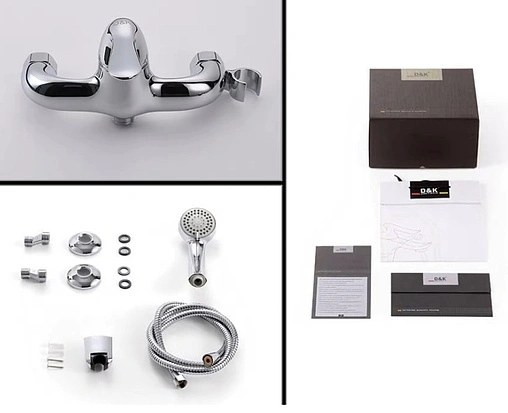 Смеситель для душа D&amp;K Rhein Ambrosius хром DA1343101