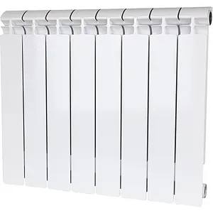 Радиатор биметаллический 8 секций Stout Alpha 500 SRB-2310-050008 Радиатор биметаллический 8 секций Stout Alpha 500 SRB-2310-050008, 1