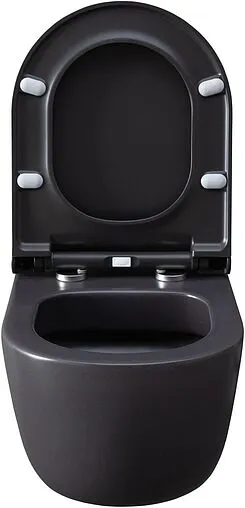 Унитаз подвесной безободковый Allen Brau Priority антрацит 4.31002.AN