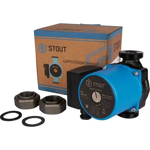 Насос циркуляционный Stout 25/60-130 SPC-0010-2560130 Насос циркуляционный Stout 25/60-130 SPC-0010-2560130