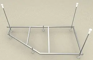 Каркас для ванны Aquatek Дива 150 KAR-0000042 Каркас для ванны Aquatek Дива 150 KAR-0000042, 2