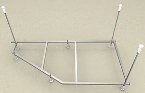 Каркас для ванны Aquatek Дива 160 KAR-0000040 Каркас для ванны Aquatek Дива 160 KAR-0000040, 2