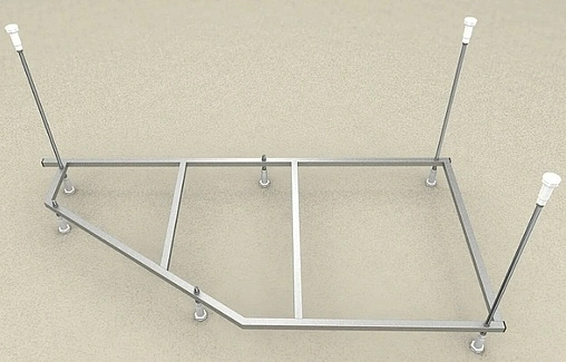 Каркас для ванны Aquatek Дива 150 KAR-0000042 Каркас для ванны Aquatek Дива 150 KAR-0000042