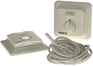 Терморегулятор комнатный для электрического напольного отопления WATTS EFHT-BASIC Wattstemp 740 белый 10013393, 1