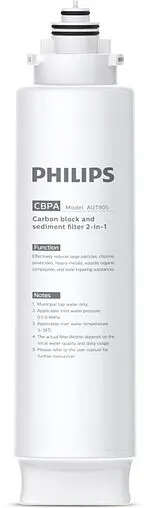 Угольный картридж для комплексной очистки Philips CBPA AUT805/10