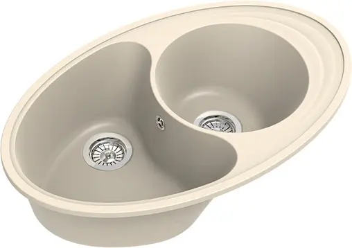 Мойка кухонная Ewigstein Elegant E-W90KF крем