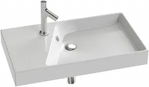 Раковина Jacob Delafon Rythmik 80 белый EXO112-00, 3